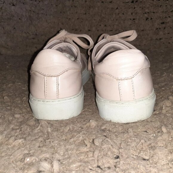 AXEL ARIGATO-Clean 90 Bird Pink Leather Sneakers-Sz 6.5-Excellent - Picture 5 of 8